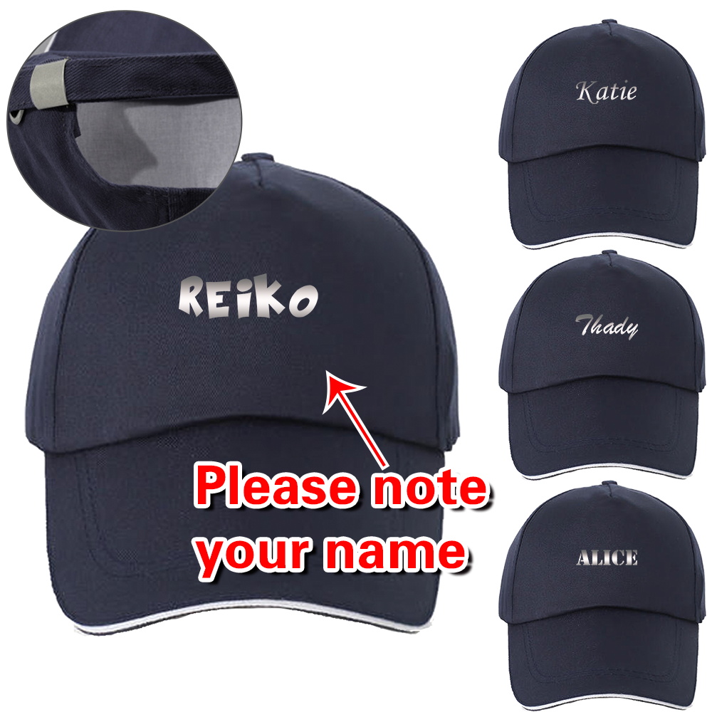 Street Fashion Name - Gepersonaliseerde aangepaste naam Baseball Cap Veelzijdige