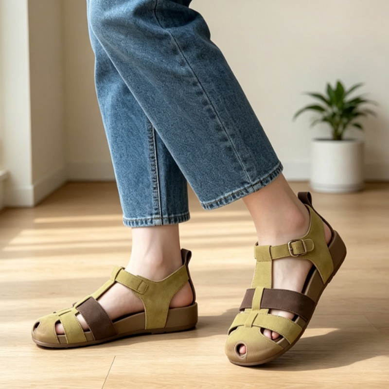 Street Fashion Brands - Flats Damessandalen Casual modeschoenen Dress Brand