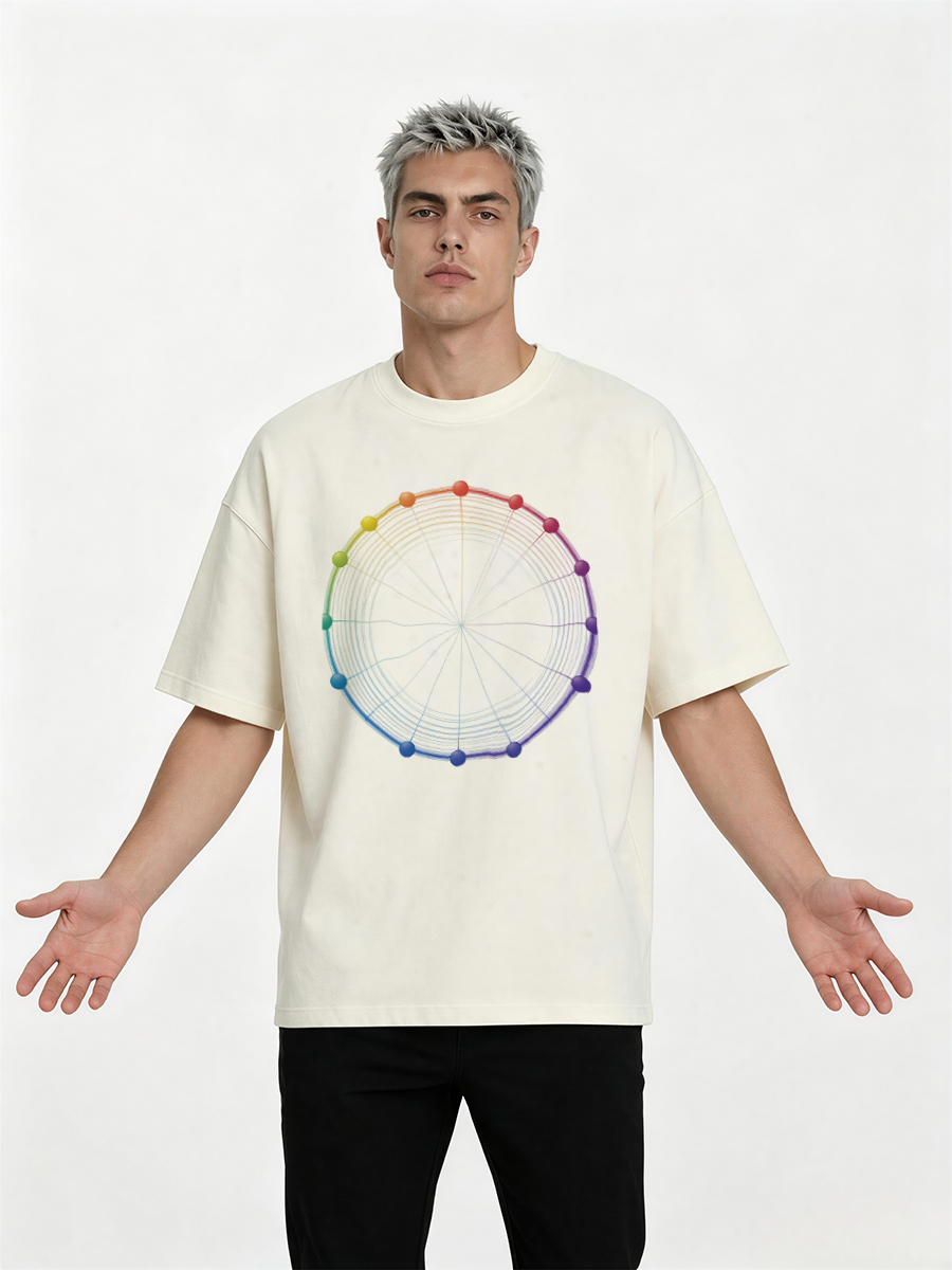 Street Fashion Europe - T-shirt Heren Alpen Berg Europa Katoen