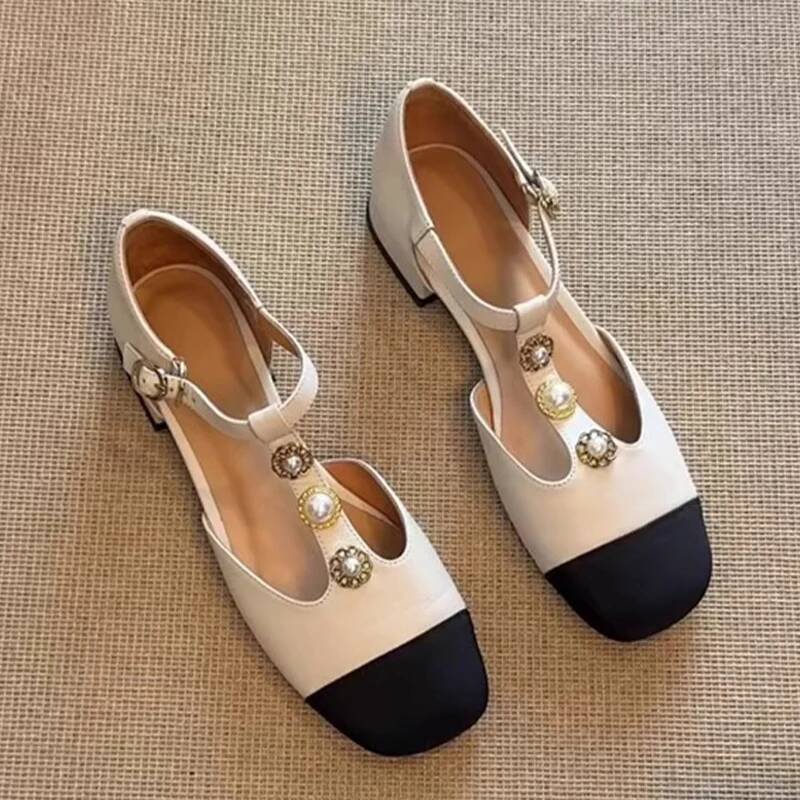 Street Fashion Shoes - Vrouwen Vierkante Neus Hakken Sandalen Zomer