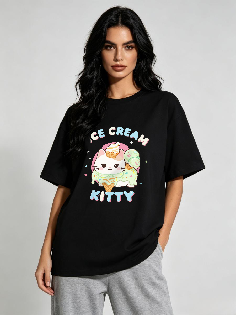 Street Fashion Co - T-shirts Leaf Point Herfst Vorm Beweging