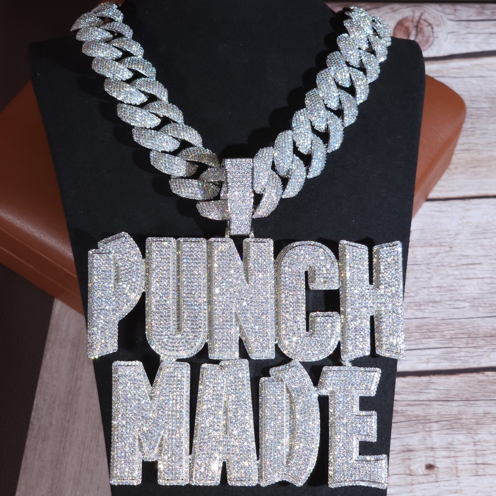 Street Fashion Name - ICEC Aangepaste Hiphop Naam Hanger Iced