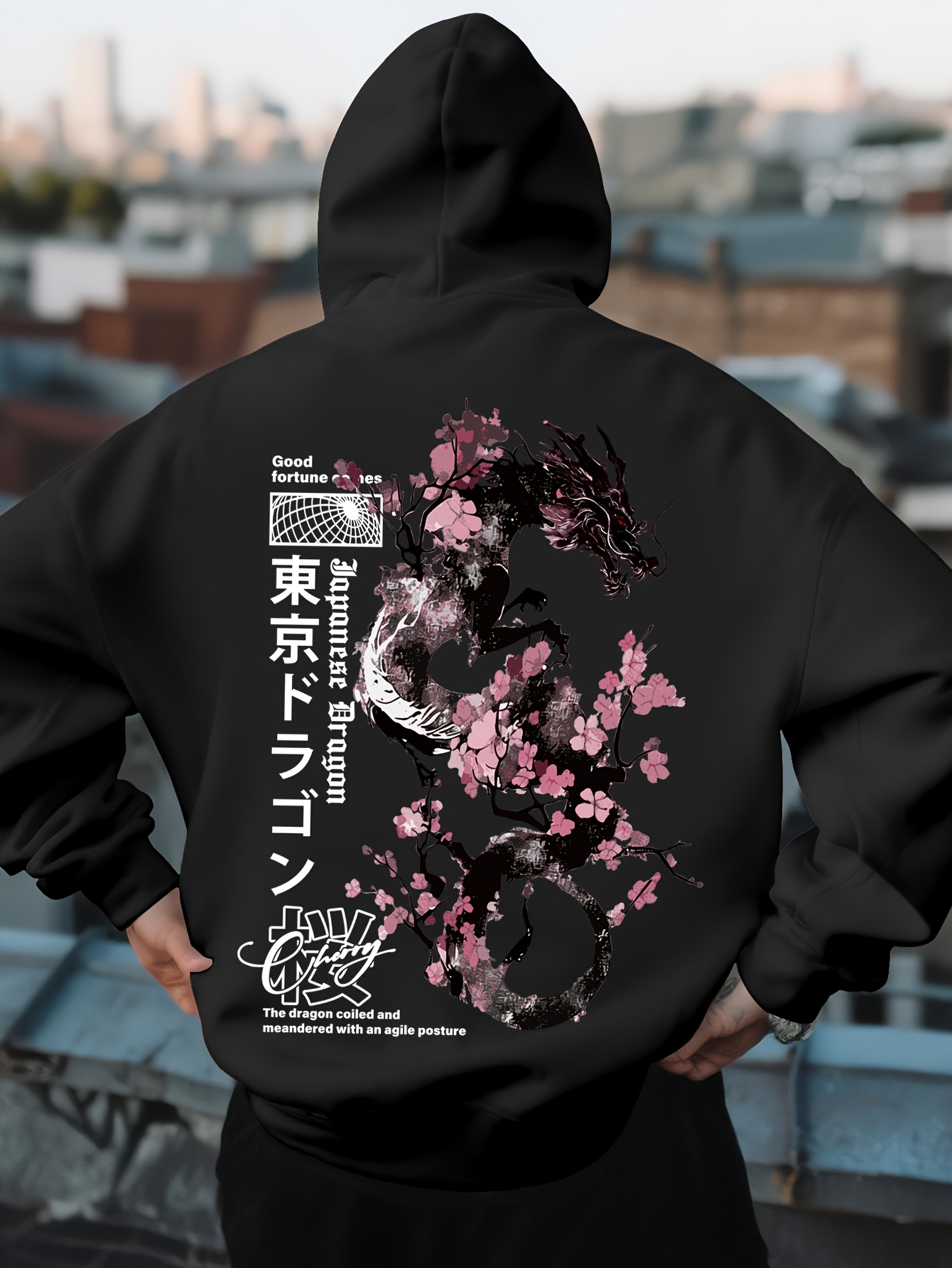 Street Fashion Asian Men - Heren hiphop sport hoodie esthetische Japanse