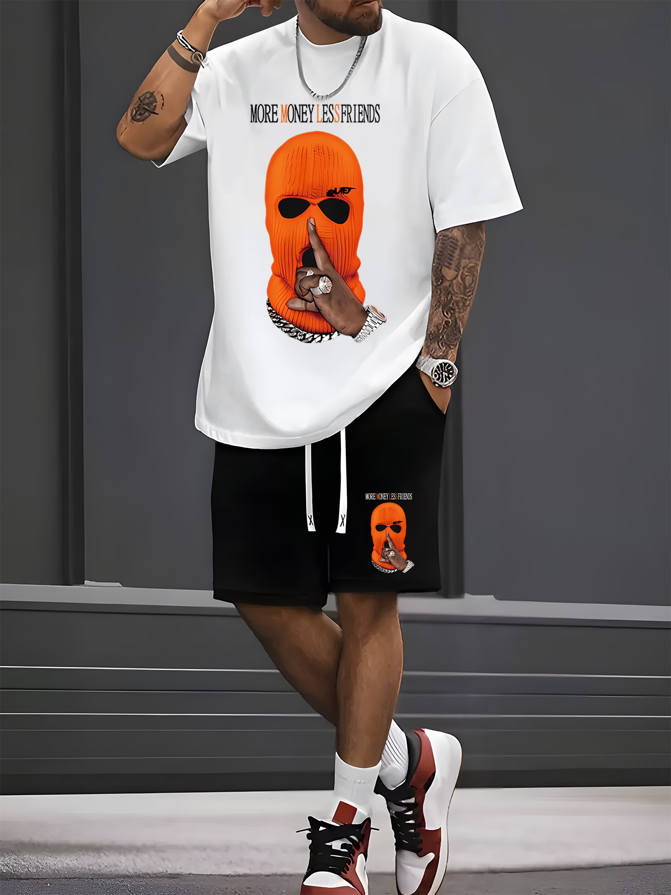 Street Fashion For 2026 - Zomer 2026 Nieuwe Heren Korte Mouwen