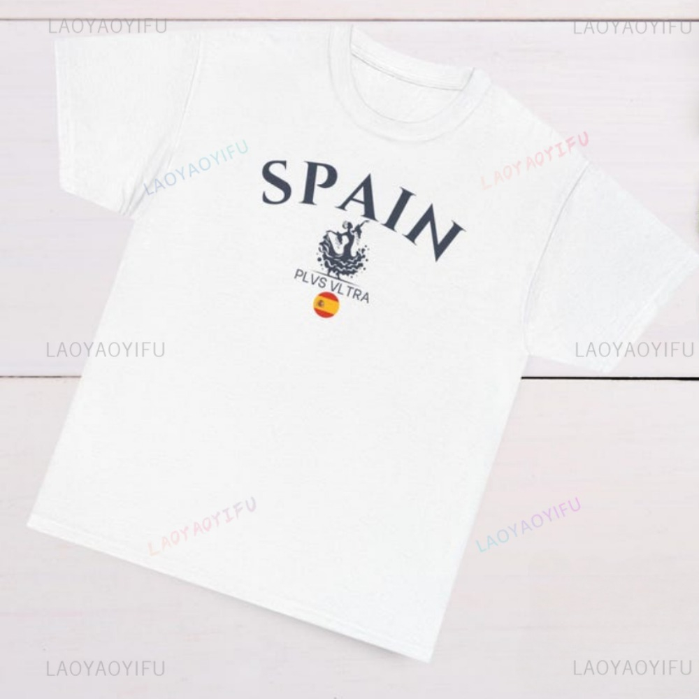 Spanje Vlag Grafisch Bedrukt T - Street Fashion In Spain recensie en prijs