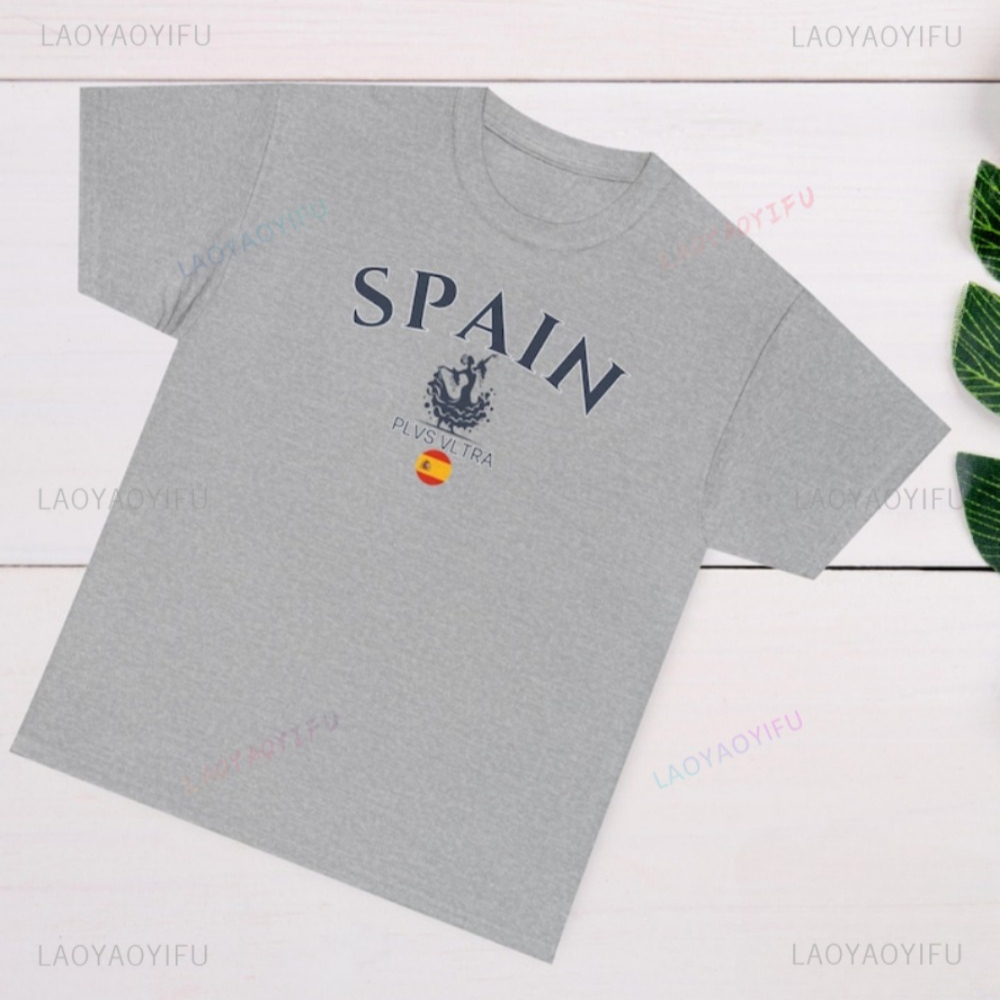 Spanje Vlag Grafisch Bedrukt T - Street Fashion In Spain recensie en prijs