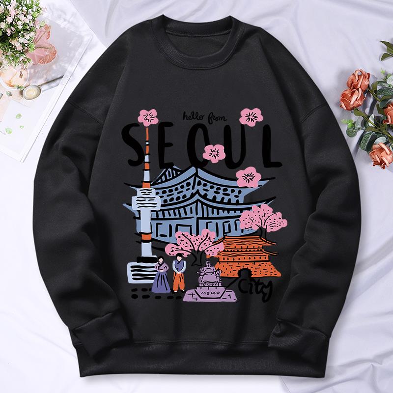 Seoul Mooi Landschap Afdrukken - Street Fashion Of Seoul recensie en prijs