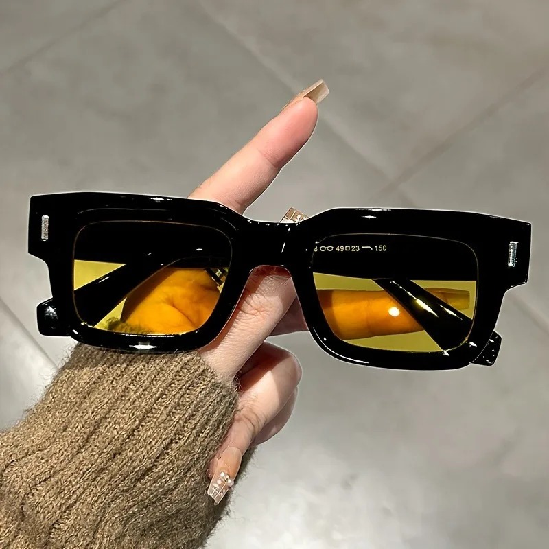 Luxe rechthoekige zonnebril Da - Street Fashion Brands recensie en prijs