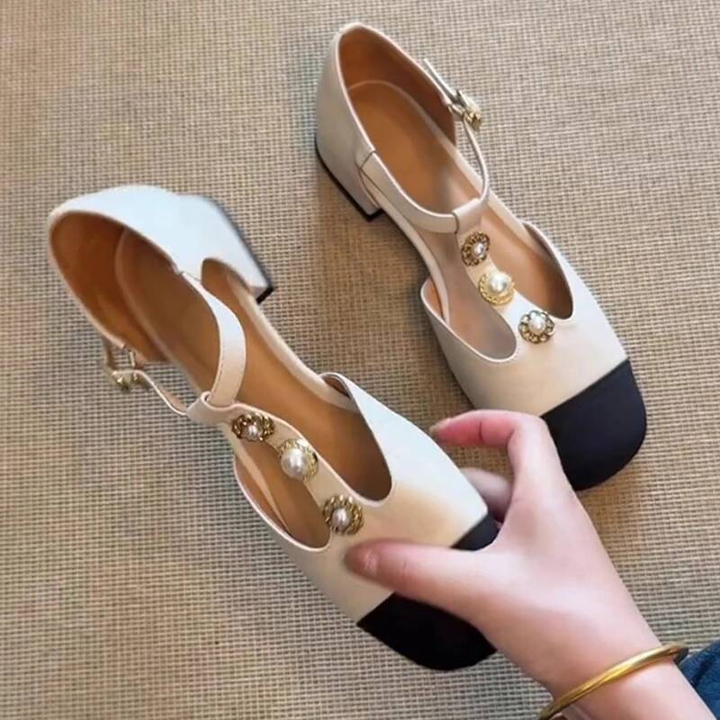 Vrouwen Vierkante Neus Hakken  - Street Fashion Shoes recensie en prijs