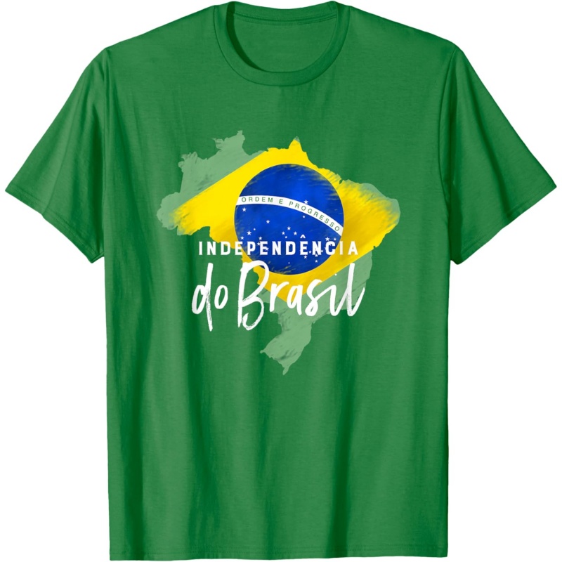 3D-geprint Brazilië Muziek T-s - Street Fashion Brazil recensie en prijs