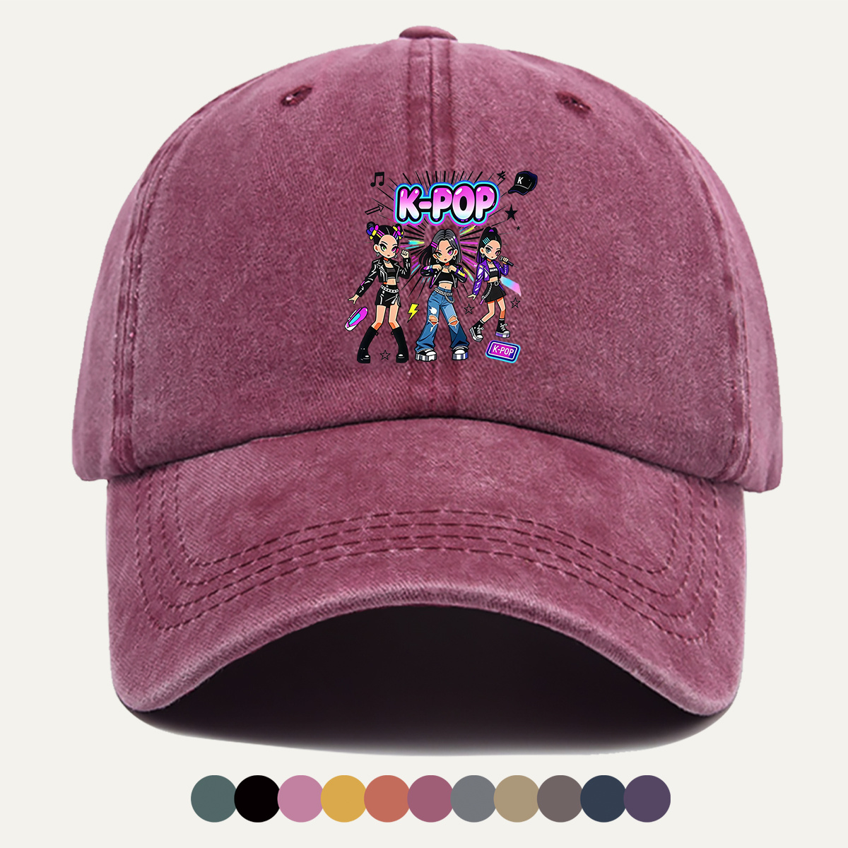 1pc K-POP Trendy Group bedrukt - Street Fashion Co recensie en prijs
