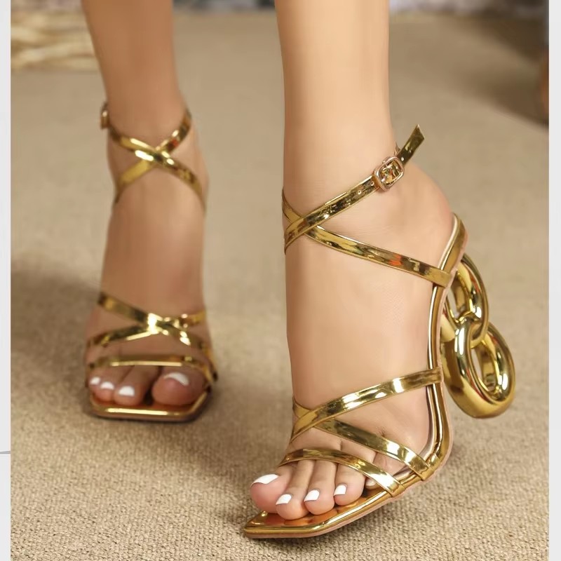 Eilyken Mode Gouden Smalle Ban - Street Fashion Shoes recensie en prijs