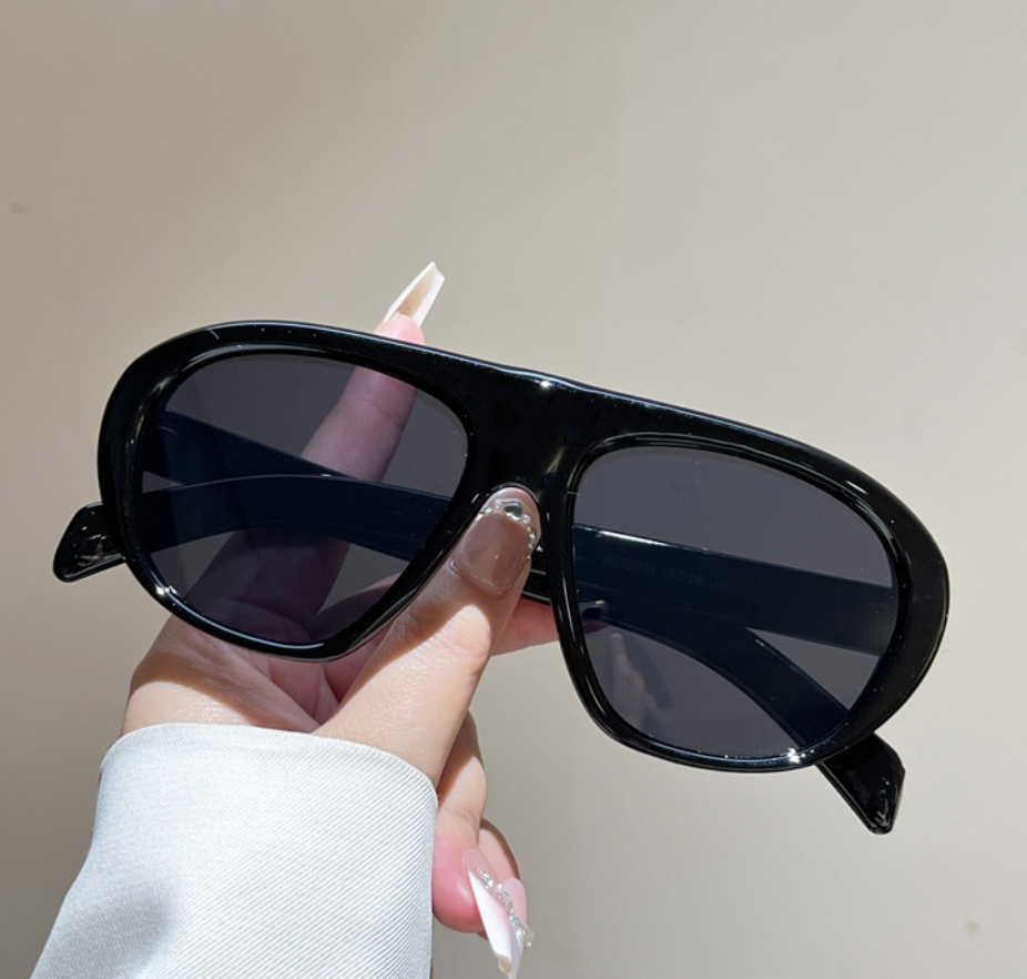 Nieuwe oversized pilot zonnebr - Street Fashion Brands recensie en prijs