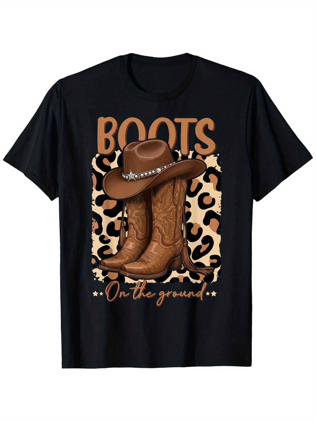 Boots On The Ground Cow Wester - Street Fashion Co recensie en prijs