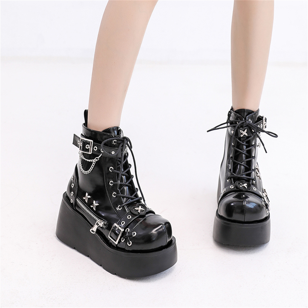 Brand New Dames Goth Platform  - Street Fashion Brands recensie en prijs