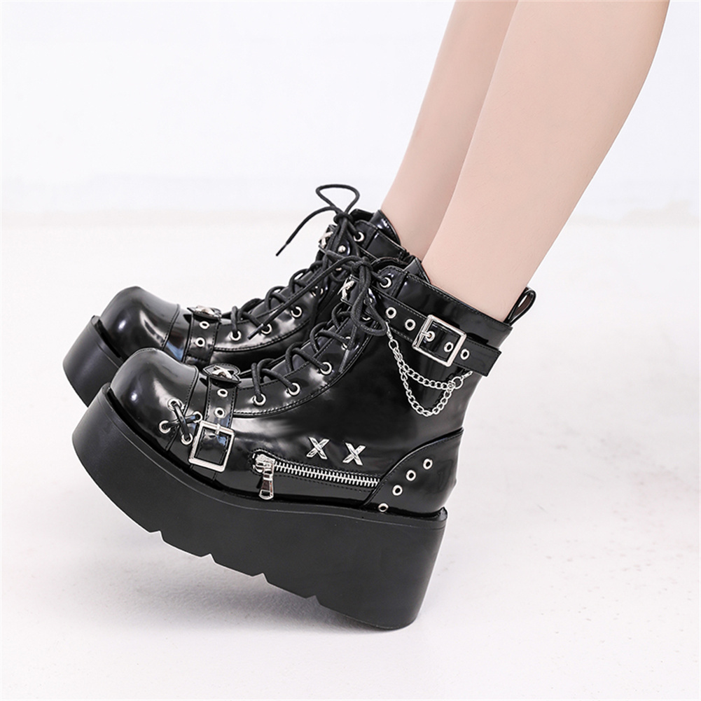 Brand New Dames Goth Platform  - Street Fashion Brands recensie en prijs